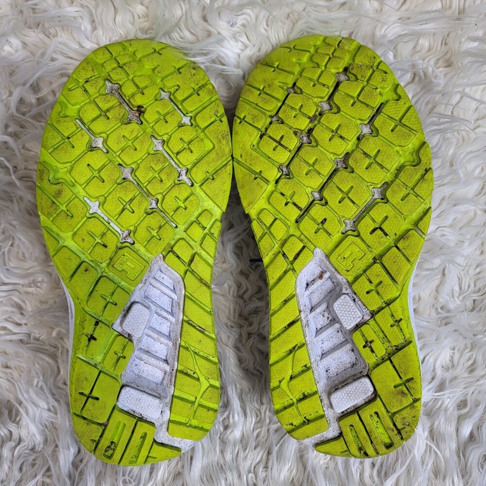 Hoka One One Clayton 2 White / Acid Running Shoes - Women's 8.5 - Picture 8 of 9